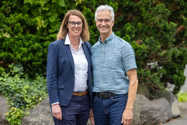 Melanie Redmann und Frank Ennen