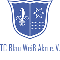 Logo TC Blau Weiß Ako e. V.