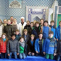 Klasse 6a zu Besuch in einer Moschee